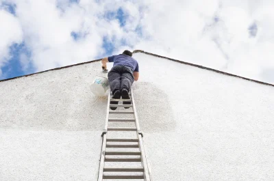Peinture extérieure à Recoubeau-Jansac — façades et ravalement